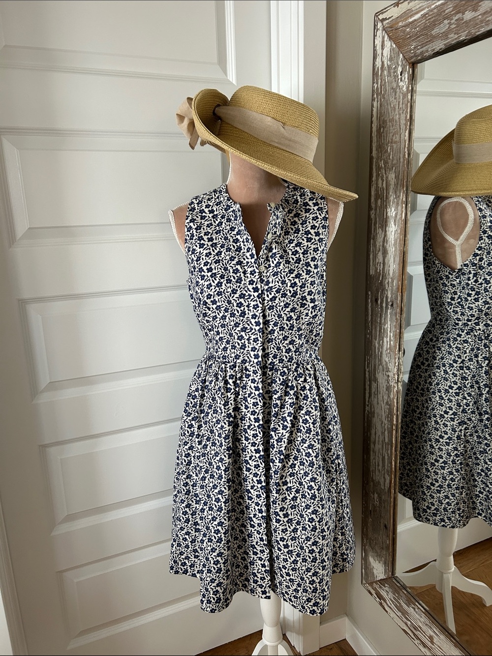 J Crew Blue Sundress